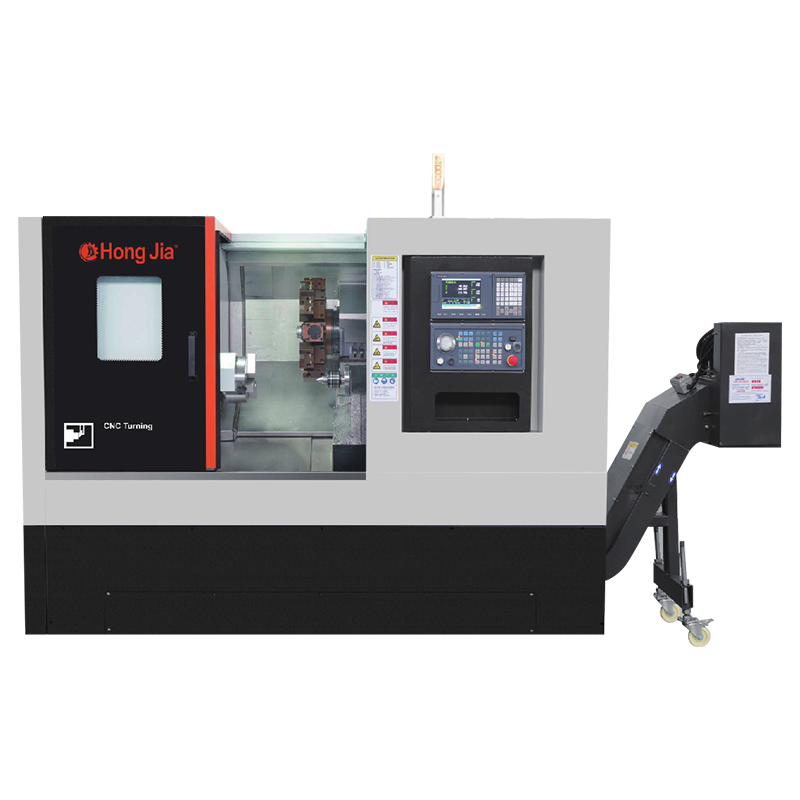 NC-108D Servo Didorong Pusat Pusingan Horizontal